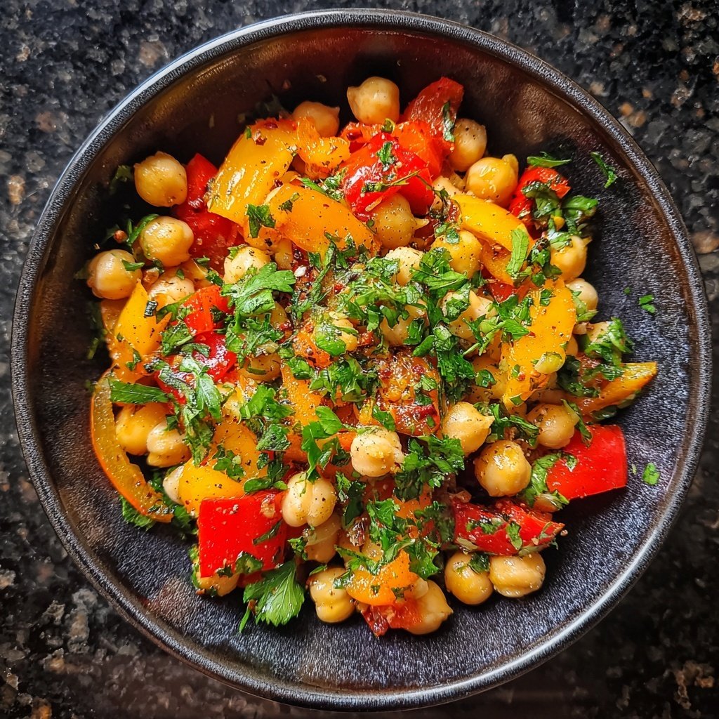 Kichererbsen Salat Zum Grillen