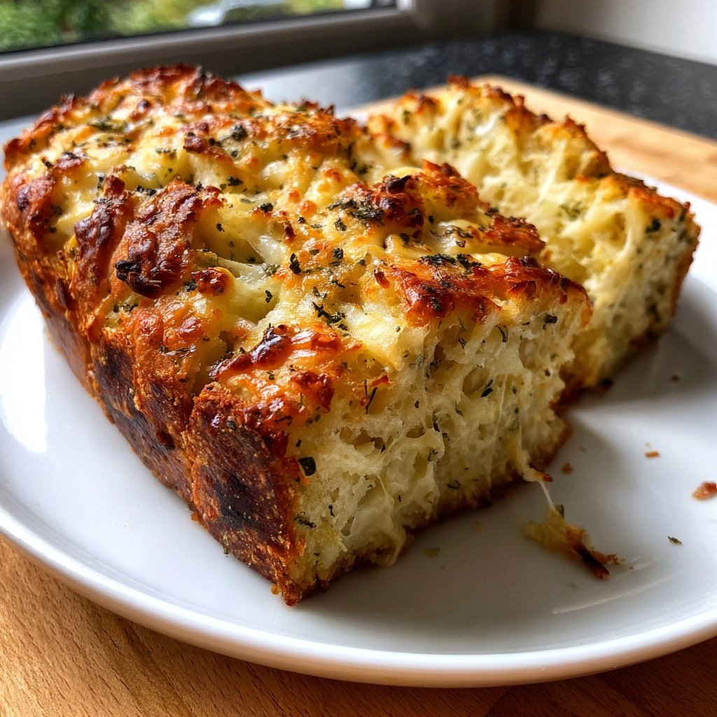 Zupfbrot Mit Knoblauch Und Mozzarella