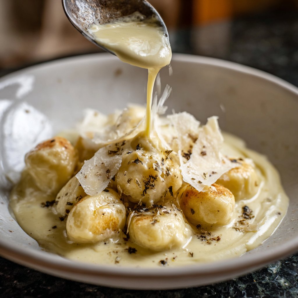 Gnocchi mit Trüffelcreme für Paare