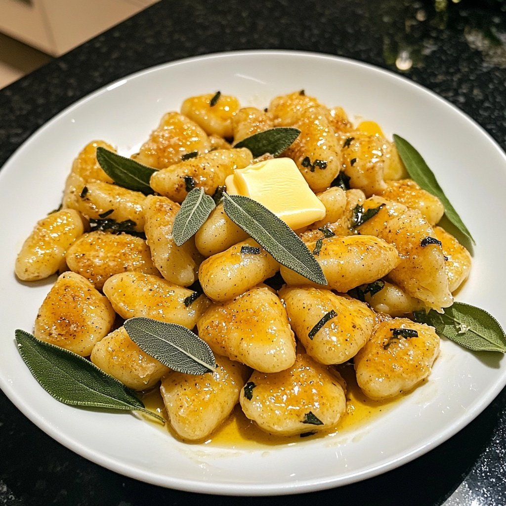 Gnocchi mit Salbei und Butter