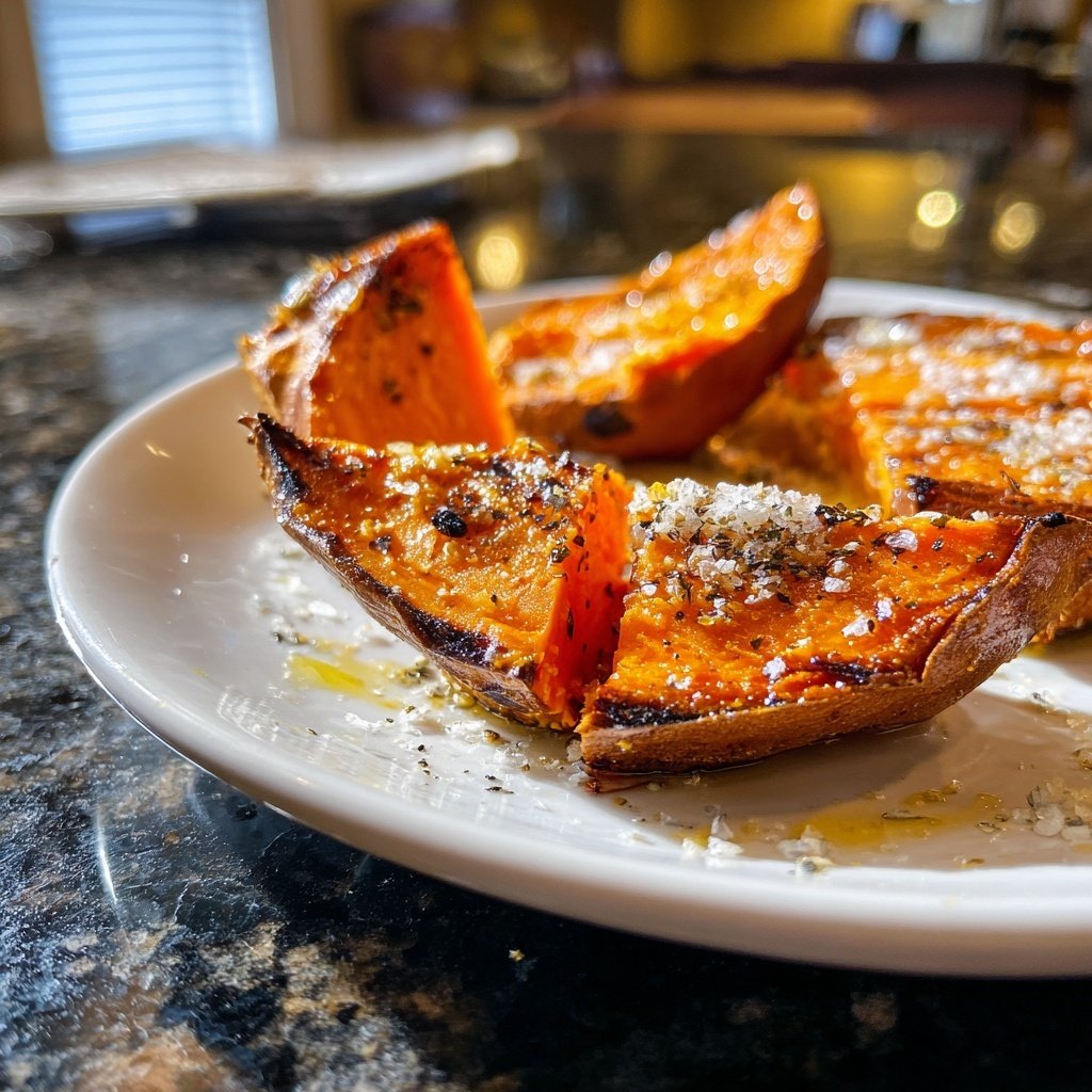 Gegrillte Süßkartoffeln