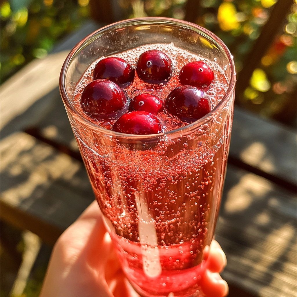 Cranberry-Spritz