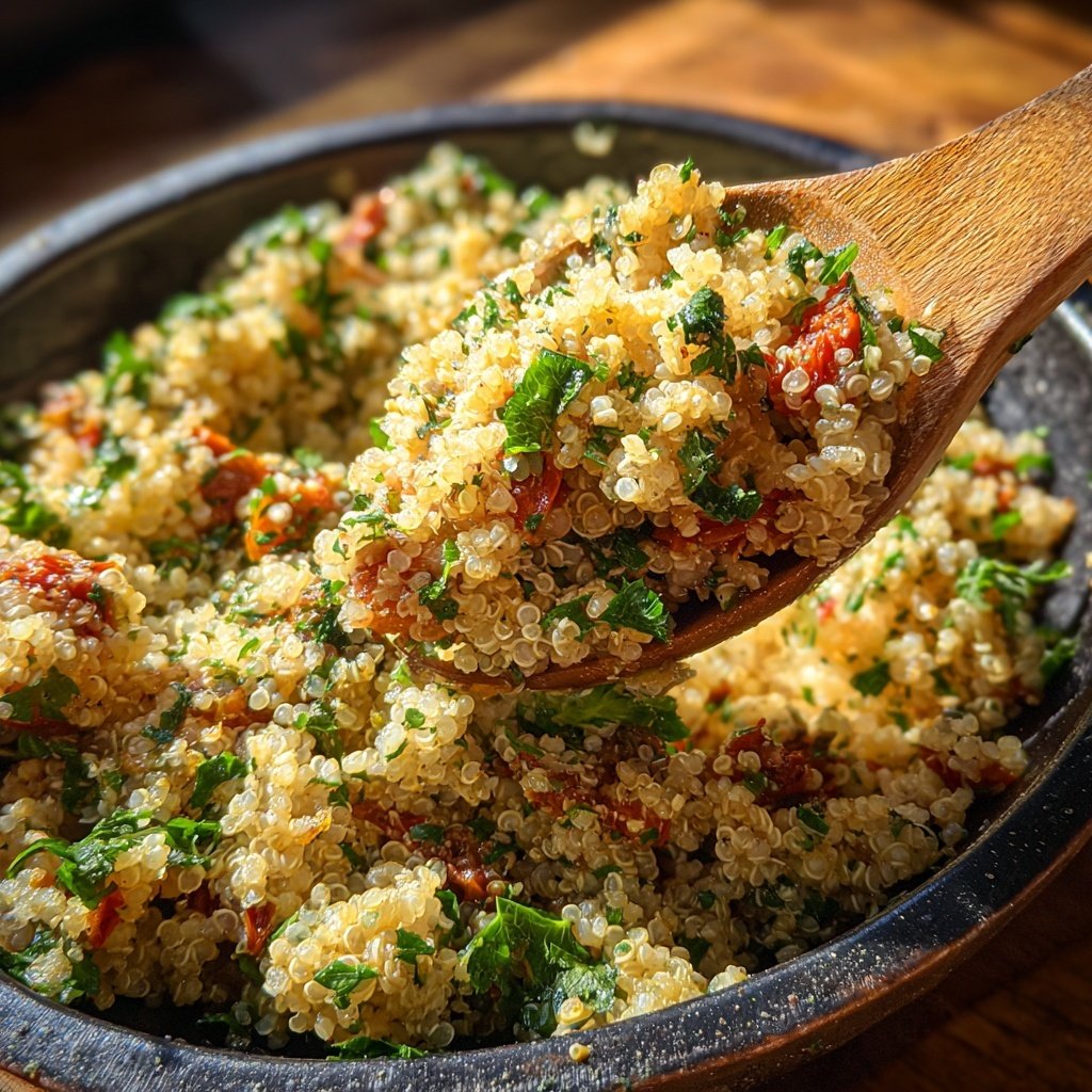Quinoa mit Ofentomaten