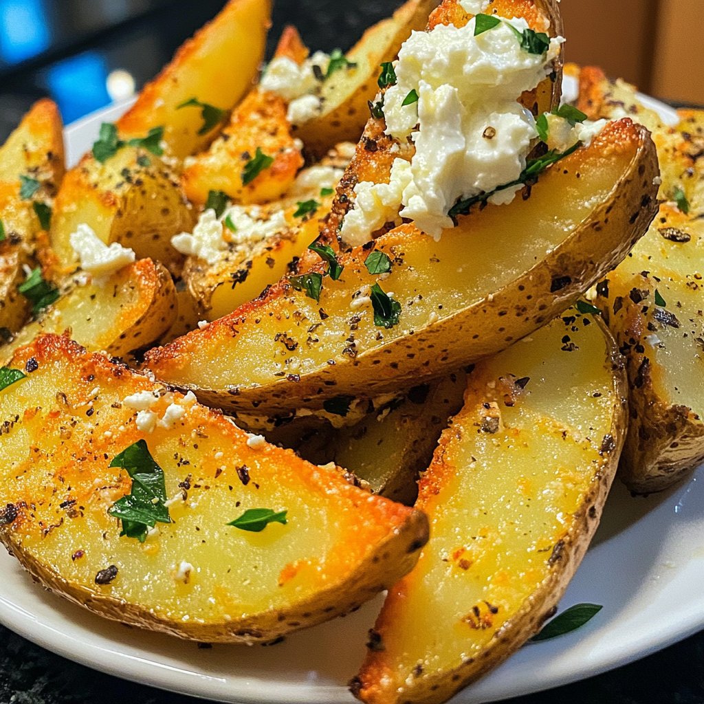 Ofenkartoffeln mit Feta