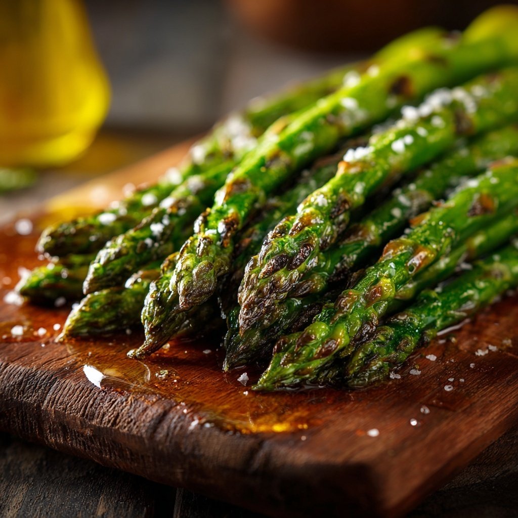 Gegrillte Spargel Stangen